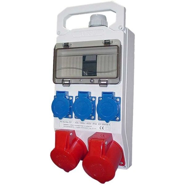 Rozdzielnica [ACS] Okienko 8-mod. 2xgn.16A5st.,3xgn.16A/250V