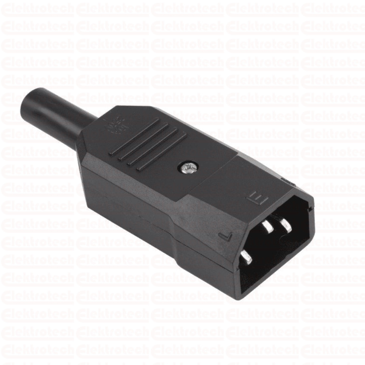 Wtyk AC 3PIN na kabel komputerowy