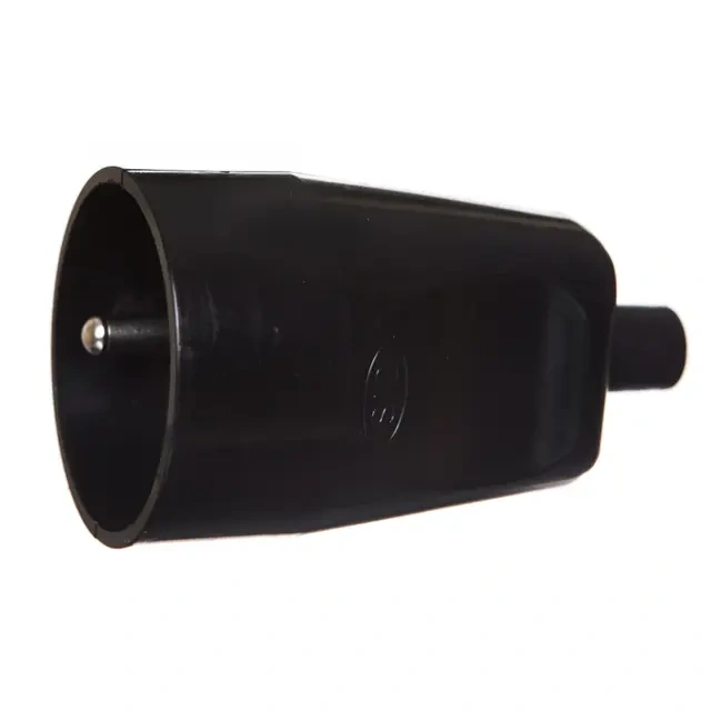 Gniazdo proste 1-fazowe GP-16A 2P+Z Czarne