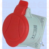 Gniazdo Tablicowe Proste GTP 32/5 Gniazdo 32A/400V 3P+N+Z