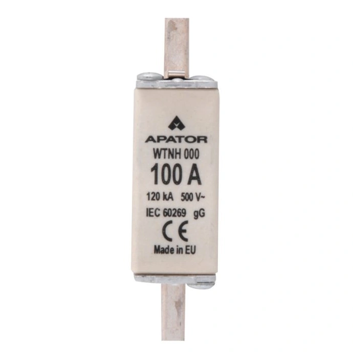 WTNH 000 10A Wkładki topikowe ogólnego stosowania WTNH "gG" 500V~