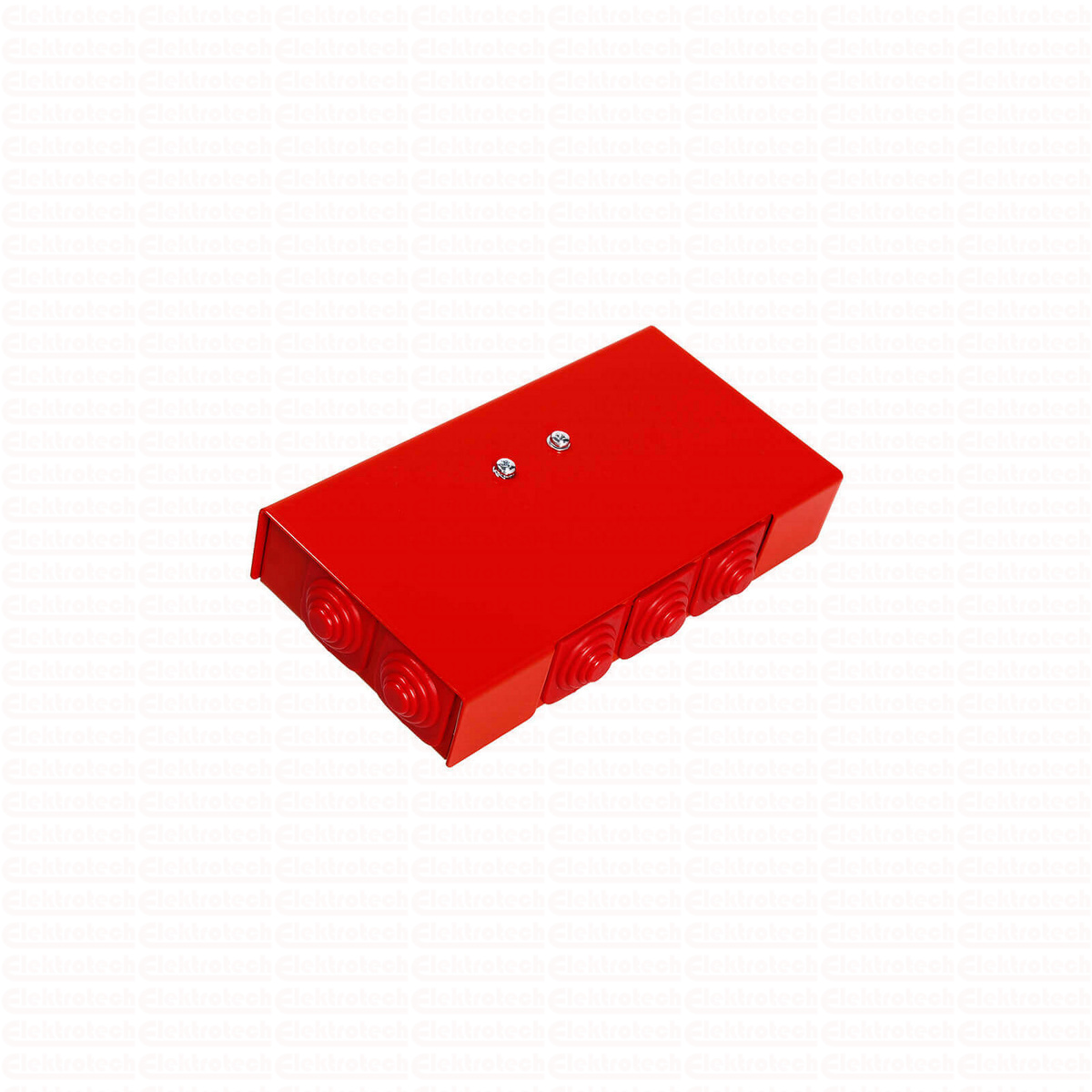 Puszka przeciwpożarowa PIP-2AN B2x3x4 czerwony, z bezpiecznikiem, 88x30x166, SIMET