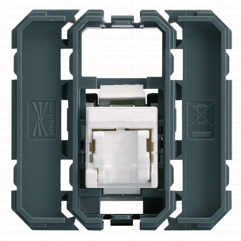 gallery Gniazdo informatyczne RJ45 kat 6 UPT, 2M/1M