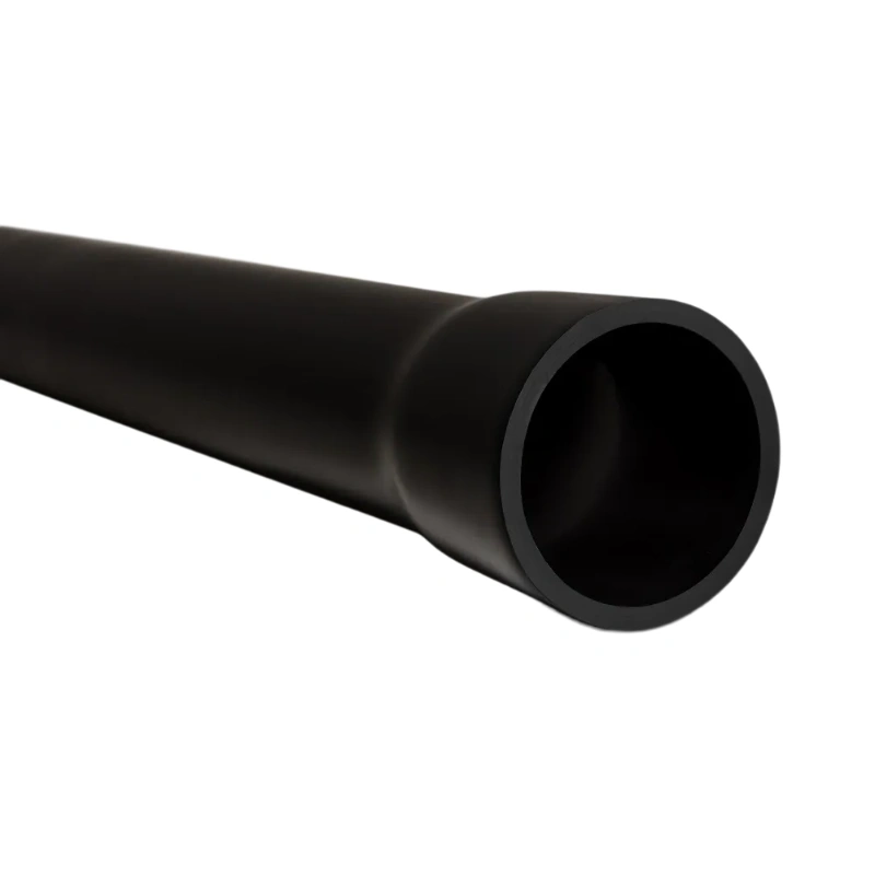 Rura przyłączeniowa sztywna UV z kielichem  RPS-UV-M (RHDPE) 75/4 - 3 m