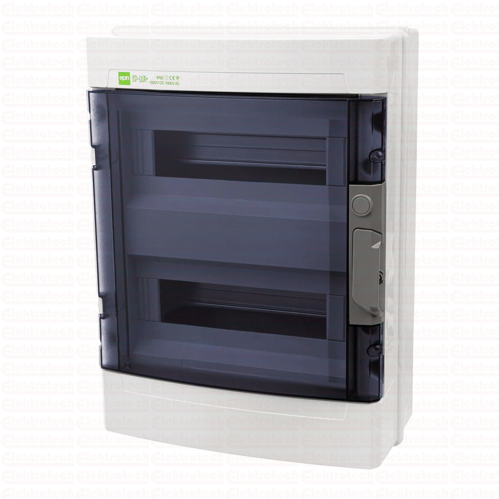 EP-LUX+ PV RN 2x12 1500V DC 1000V AC PE+N IP65 1956-01