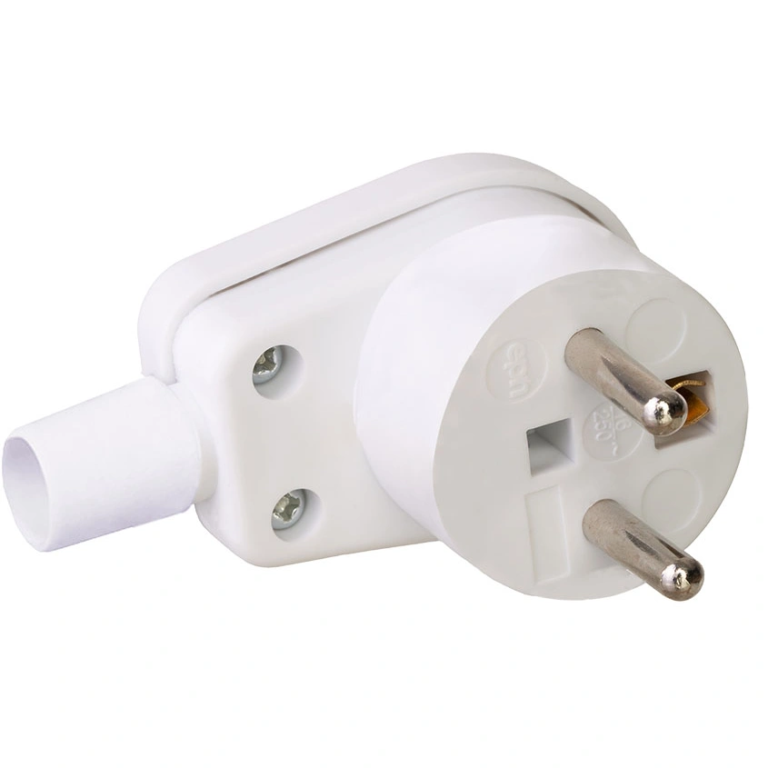 WTYCZKA KĄTOWA WB-6 Z UZIEMIENIEM 16A/250V 3300-00