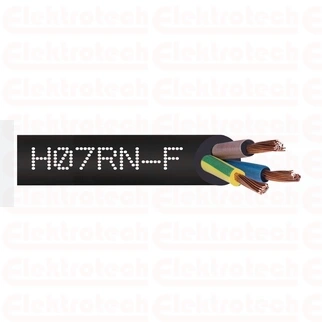 Przewód w izolacji gumowej OnPd / H07RN-F żo 3x1,5, ELEKTROKABEL, krążek 100mb