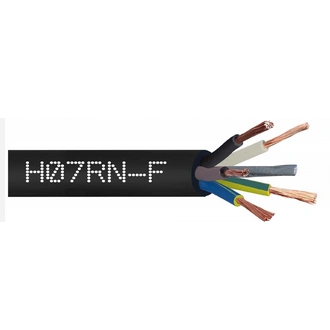 Przewód w izolacji gumowej OnPd / H07RN-F 450/750V 5x2,5 MM2, ELPAR, krążek 100mb