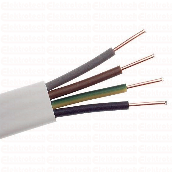 Przewód YDYpżo 450/750V 4x1,5 MM2 ŻYŁA NIEBIESKA